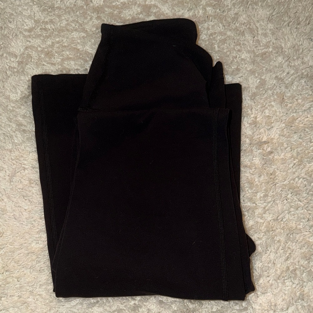 Black lulu flare Leggings